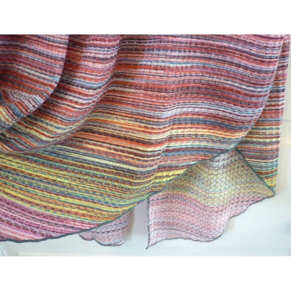 Earthbound Trading Company XL Cami Top Rainbow Striped Flowy Boho Hippie Fairy - Picture 9 of 16